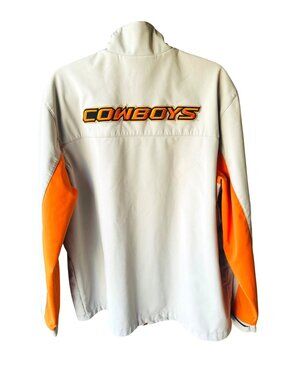 Oklahoma State University OSU Cowboys Logo Mens Full-Zip Jacket Windbreaker XL